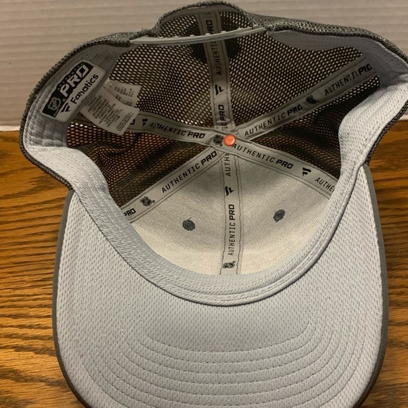 Gray and Yellow Nashville Predators Hat with Curved Brim - Picture 8 of 8